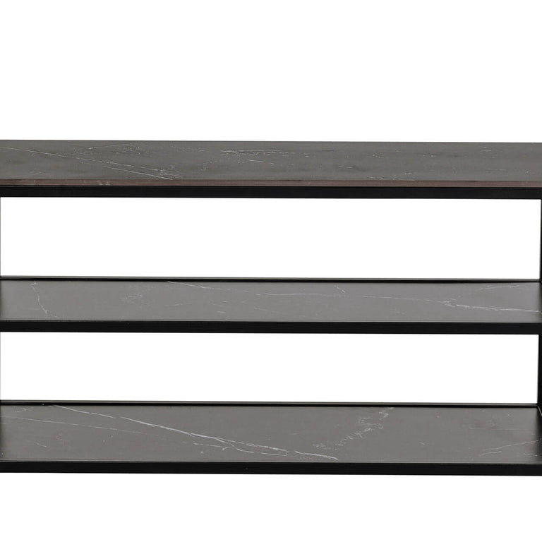 Cody TV Unit 100cm Sintered Stone Black