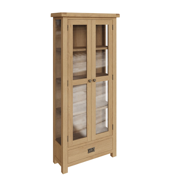 Chic Wooden Display Cabinet for Your Treasures.