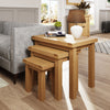Luxurious Nesting Tables with Modern Appeal in a Set of Three.