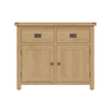 Sleek and Modern Sideboard in a Small Design with 2 Drawers for Your Home