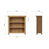 Contemporary Design: Small Wooden Book Storage.