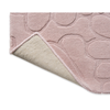 Laura Ashley Coleby Petals Floral Rug Chalk Pink with a cotton and latex backing