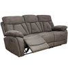 Colrein 3 Seater Sofa Recliner Dark Grey made from a water-repilent material and is easy-to-clean