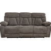 Colrein 3 Seater Sofa Recliner Dark Grey with a soft armrests and headrests