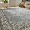 Concept Looms Liberty Rug LIB206 Light Blue close-up view picture on the floor