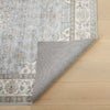 Concept Looms Liberty Rug LIB206 Light Blue with a non-slip backing