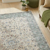 Concept Looms Liberty Rug LIB208 Cream Green made in a cream and green color palette