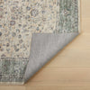 Concept Looms Liberty Rug LIB208 Cream Green wth a latex nion-slip backing