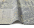 Concept Looms LUX02 Washable Rug Light Grey with a bordered ends