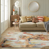 Concept Looms LUX03 Washable Rug Beige Multi lifestyle picture