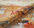 Concept Looms LUX03 Washable Rug Beige Multi in a warm brown tones