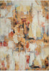 Concept Looms LUX03 Washable Rug Beige Multi picture of the rug design