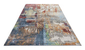 Concept Looms LUX05 Washable Rug Multi made with an abstract design