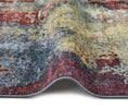 Concept Looms LUX05 Washable Rug Multi with bordered ends