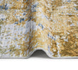 Concept Looms LUX09 Washable Rug Ivory Gold with bordered ends