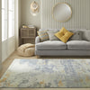 Concept Looms LUX10 Washable Rug Grey Yellow lifestyle picture