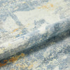 Concept Looms LUX10 Washable Rug Grey Yellow with a low pile