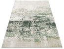Concept Looms LUX04 Washable Rug Ivory Olive with an abstract pattern