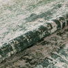 Concept Looms LUX04 Washable Rug Ivory Olive washable rug in disressed design