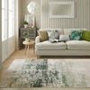 Concept Looms LUX04 Washable Rug Ivory Olive lifestyle picture