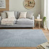 Concept Looms Maze Rug MAZ104 Blue lifestyle picture in the living room