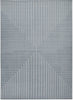 Concept Looms Maze Rug MAZ104 Blue picture of the rug geometric design