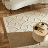 Concept Looms Priory Rug PRI101 Beige with a bordered design