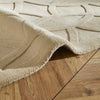 Concept Looms Priory Rug PRI101 Beige thick hand-tufted rug with a cut pile