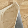Concept Looms Priory Rug PRI101 Beige with a cotton backing