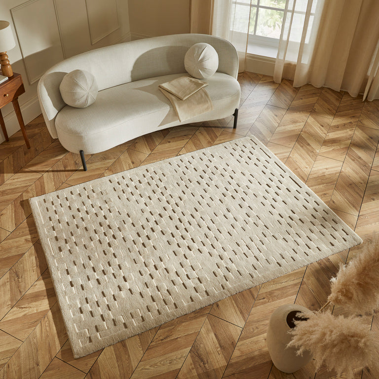 Concept Looms Priory Rug PRI102 Beige