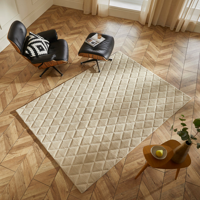 Concept Looms Priory Rug PRI103 Beige