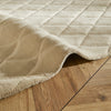 Concept Looms Priory Rug PRI103 Beige hand-tufted rug with diamond pattern