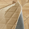 Concept Looms Priory Rug PRI103 Beige with a cotton backing