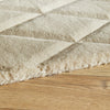 Concept Looms Priory Rug PRI103 Ivory hand-carved thick rug