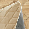 Concept Looms Priory Rug PRI103 Ivory with a cotton backing