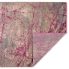 Concept Looms Rug Emerald EMR101 Pink picture of the backing of the rug