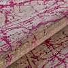 Concept Looms Rug Emerald EMR101 Pink close view picture of the pattern and color shade