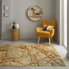 Concept Looms Emerald EMR101 Yellow Rug life style picture