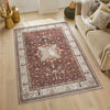 Concept Looms Rugs Liberty Classic LIB202 Palette Rug top view life style picture 