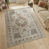 Concept Looms Liberty Classic Rug LIB207 Mocha top view life style picture