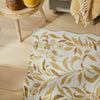 Concept Looms Liberty Floral Rug LIB302 Ivory Gold picture of the rug coerner