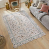 Concept Looms Liberty Floral Rug LIB305 Dusk Pink top view life style picture