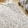 Concept Looms Rugs Liberty Floral LIB307 Quarry picture of the rug waved border