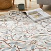 Concept Looms Rugs Liberty Floral LIB307 Quarry close view picture of the rug pattern and color hue