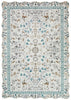 Concept Looms Liberty Floral Rug LIB308 Ivory front view picture of the rug design
