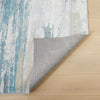 Concept Looms Liberty Modern LIB101 Sky Rug picture of the non-slip backing of the rug
