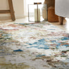 Concept Looms Liberty Modern LIB103 Palette Rug close view picture of the pattern and color hues