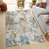Concept Looms Liberty Modern LIB103 Palette Rug top view life style picture