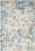 Concept Looms Rug Liberty Modern LIB104 Aqua front view picture of the rug design