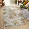 Concept Looms Liberty Modern LIB107 Autumn Rug top view life style picture